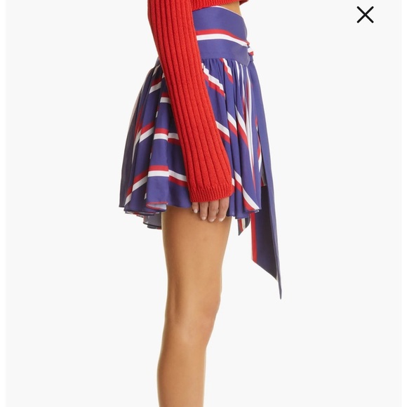 balmain paris striped tie mini skirt - Picture 2 of 15